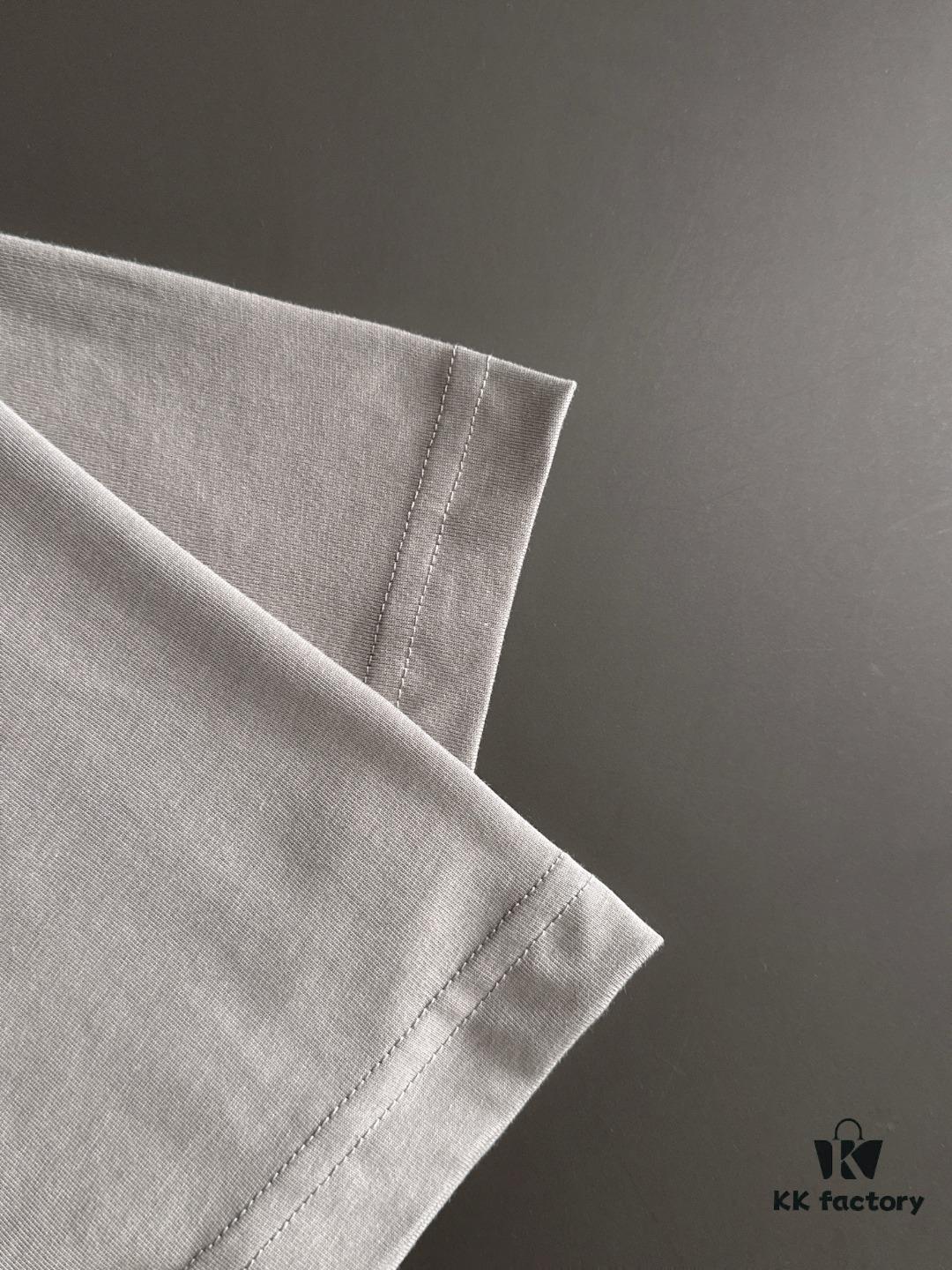 High-Quality Moncler Men's Tie-Dye Washed Short-Sleeve T-Shirt 2025 Spring/Summer New Arrival