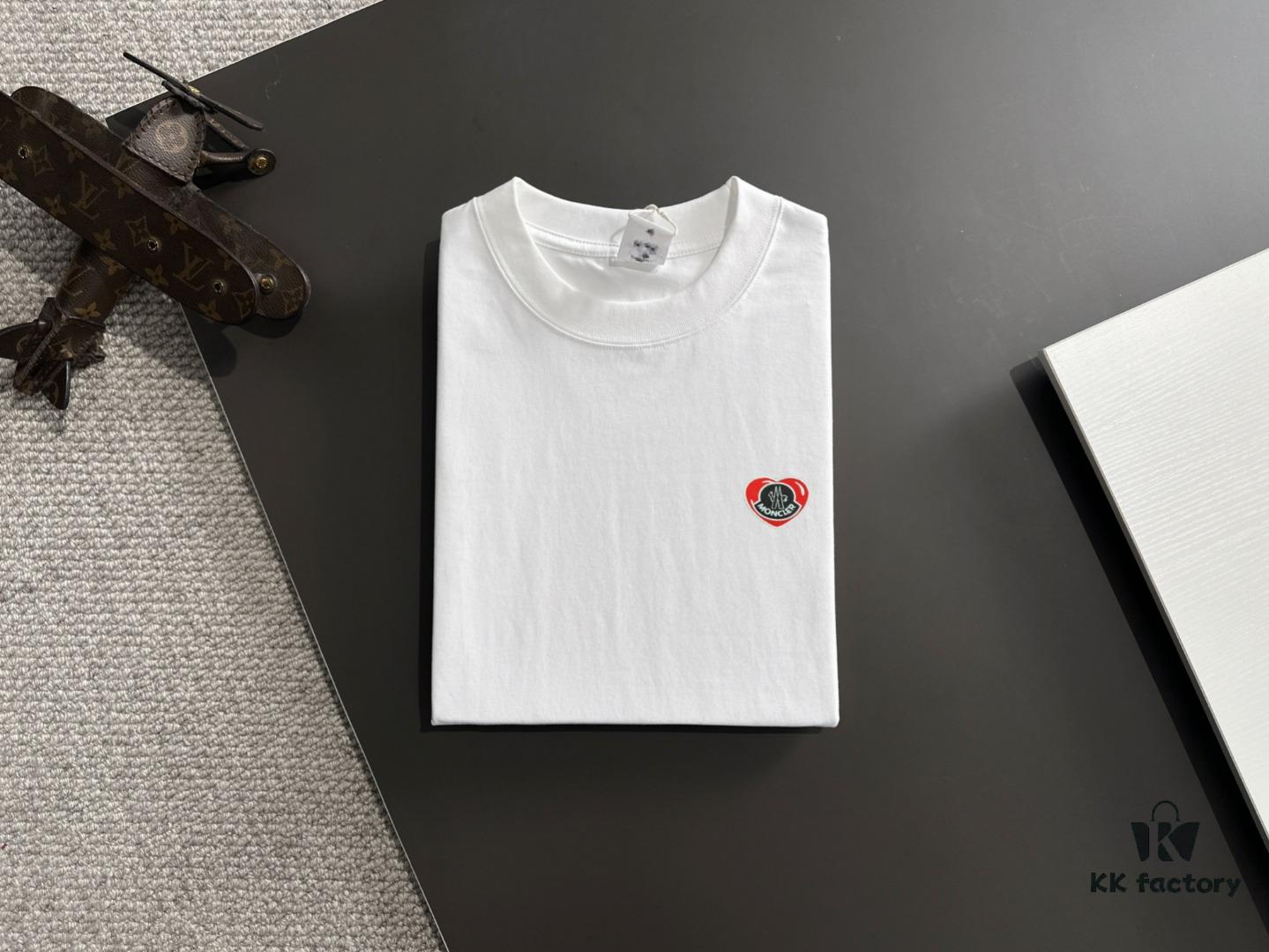 High-Quality Moncler Men's Tie-Dye Washed Short-Sleeve T-Shirt 2025 Spring/Summer New Arrival