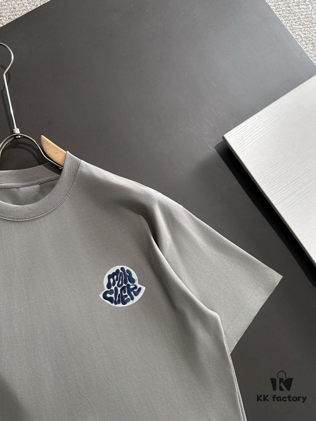 Moncler High-End Custom 2025 Spring/Summer New Casual Washed Set with Elastic Band, Wax-Dyed Textured Breathable Fabric