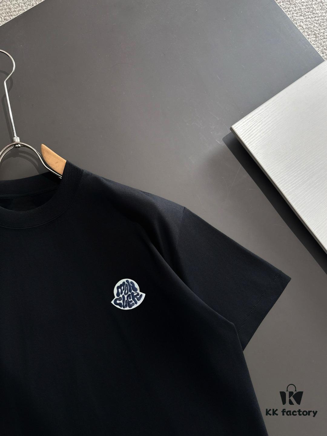 Moncler High-End Custom 2025 Spring/Summer New Casual Washed Set with Elastic Band, Wax-Dyed Textured Breathable Fabric