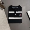 High-Quality Moncler 2025 Spring and Summer New Men's Turn-down Short-Sleeve T-Shirt