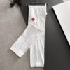 Moncler 2025 Spring and Summer New Arrival Elastic Waist Casual Pants, Lightweight Custom Counter Fabric, Highly Breathable and Comfortable, Exquisite Details, Brand-Driven Design Concept Reflecting High Quality, Smooth and Soft Touch