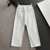 Moncler 2025 Spring and Summer New Arrival Elastic Waist Casual Pants, Lightweight Custom Counter Fabric, Highly Breathable and Comfortable, Exquisite Details, Brand-Driven Design Concept Reflecting High Quality, Smooth and Soft Touch