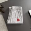 Moncler 2025 Spring and Summer New Arrival Elastic Waist Casual Pants, Thin Style Custom Counter Fabric, Highly Breathable and Comfortable, Exquisite Details, Brand Design Concept Reflecting High Quality, Soft and Smooth Hand Feel, Presenting a Leisure Cut with Excellent Fit