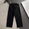 Moncler 2025 Spring/Summer New Elastic Waist Casual Pants, Lightweight Custom Fabric from Cabinet, Highly Breathable and Comfortable, Exquisite Details, Brand Design Concept Reflecting High Quality, Soft and Delicate Touch