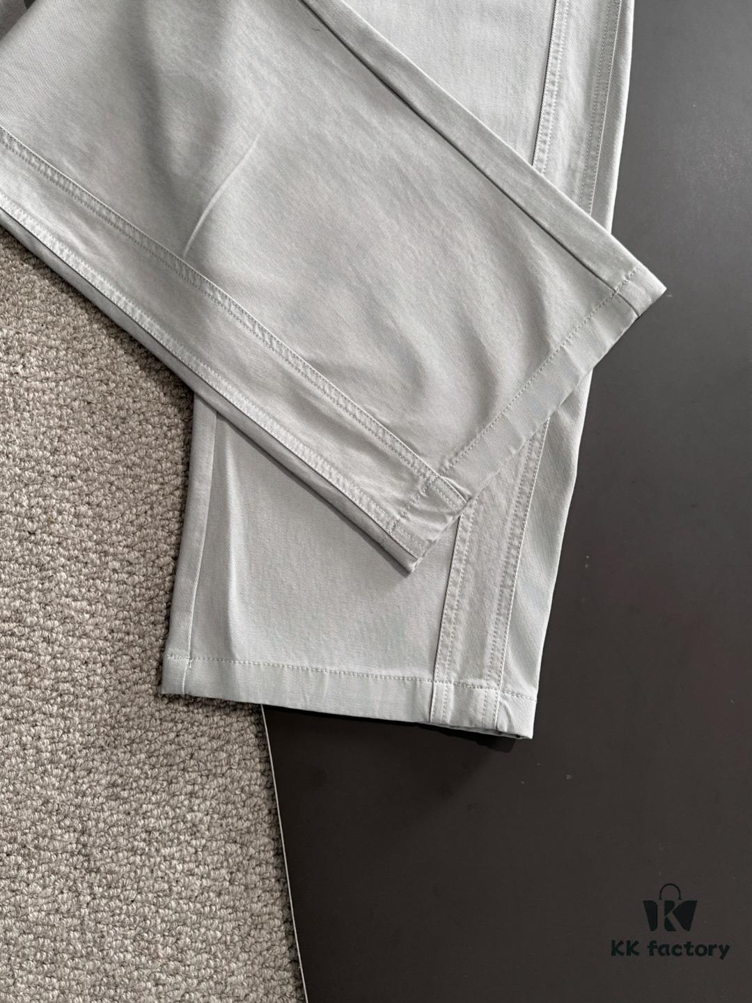 Moncler 2025 Spring Summer New Elastic Waist Casual Pants, Thin Style Cabinet Custom Fabric, Highly Breathable and Comfortable, Exquisite Details, Brand Design Concept Reflecting High Quality, Soft and Delicate Touch