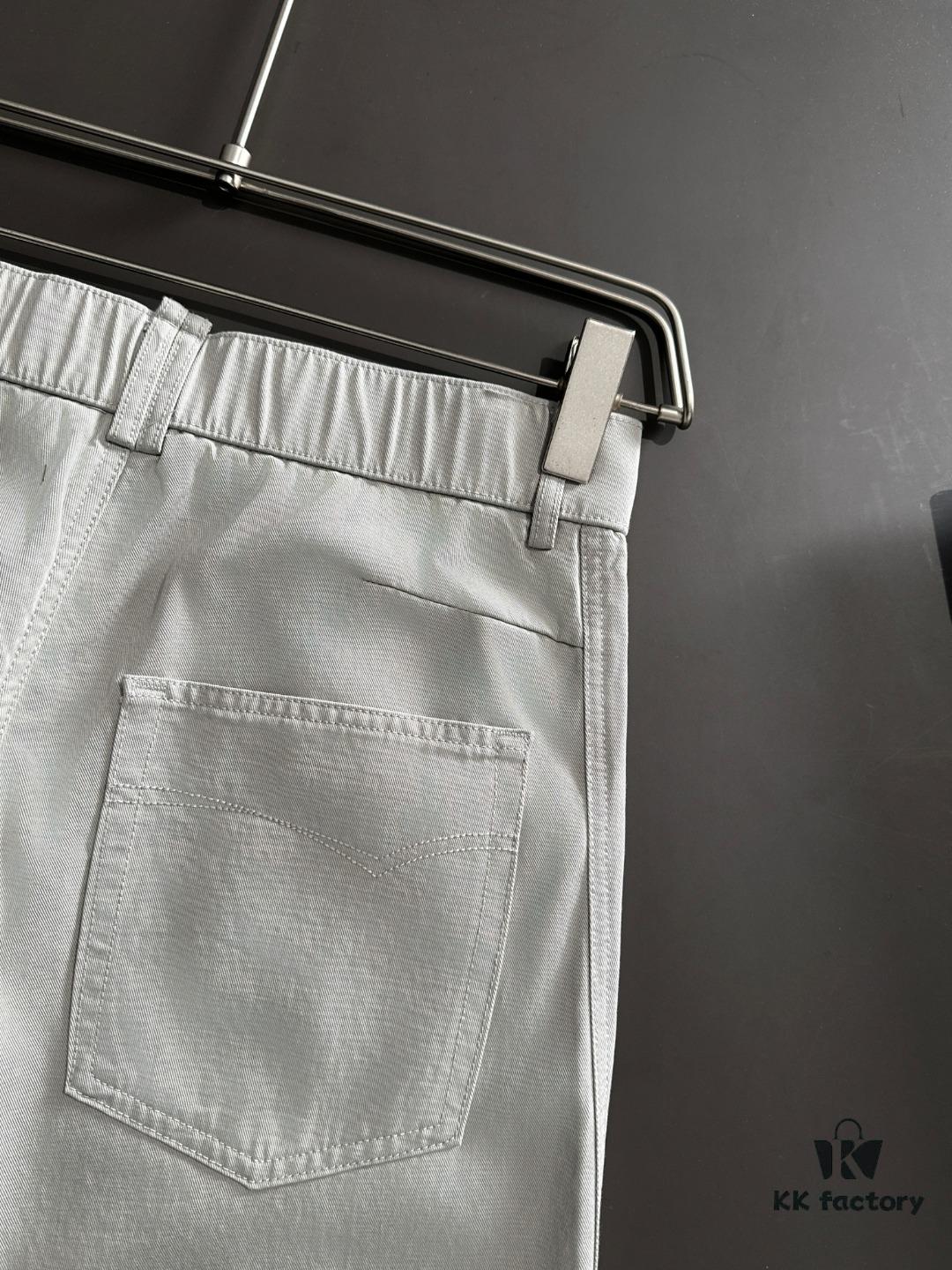 Moncler 2025 Spring Summer New Elastic Waist Casual Pants, Thin Style Cabinet Custom Fabric, Highly Breathable and Comfortable, Exquisite Details, Brand Design Concept Reflecting High Quality, Soft and Delicate Touch