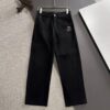 Moncler 2025 Spring and Summer New Arrival Elastic Waist Casual Pants, Thin Style Custom Counter Fabric, Highly Breathable and Comfortable, Exquisite Details, Brand-Oriented Design Concept Reflecting High Quality, Smooth and Soft Touch