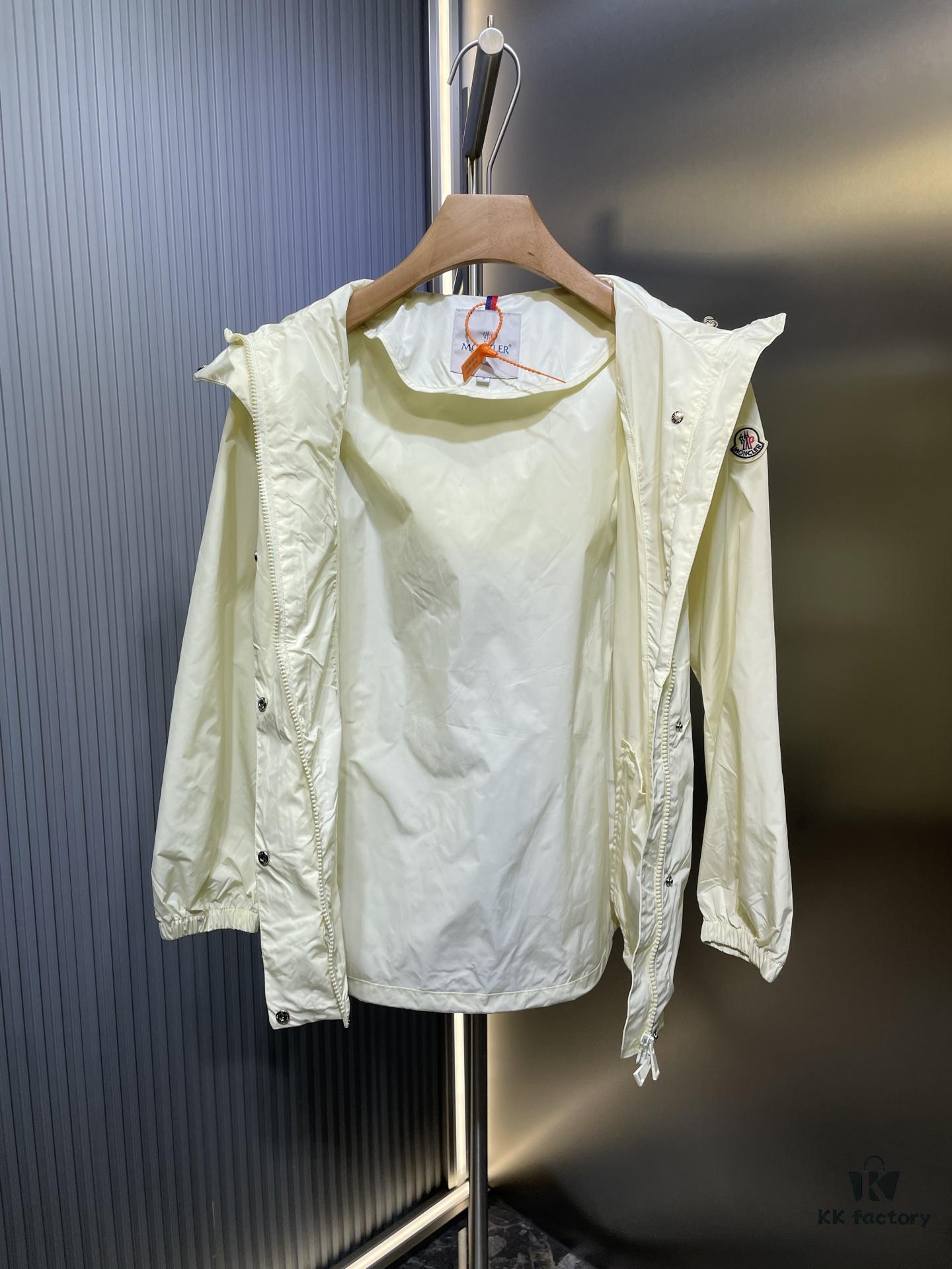 New Arrival Mon25SS Early Autumn Windbreaker Sun Protection Jacket! Custom Original Fabric with Premium Hardware and Accessories!