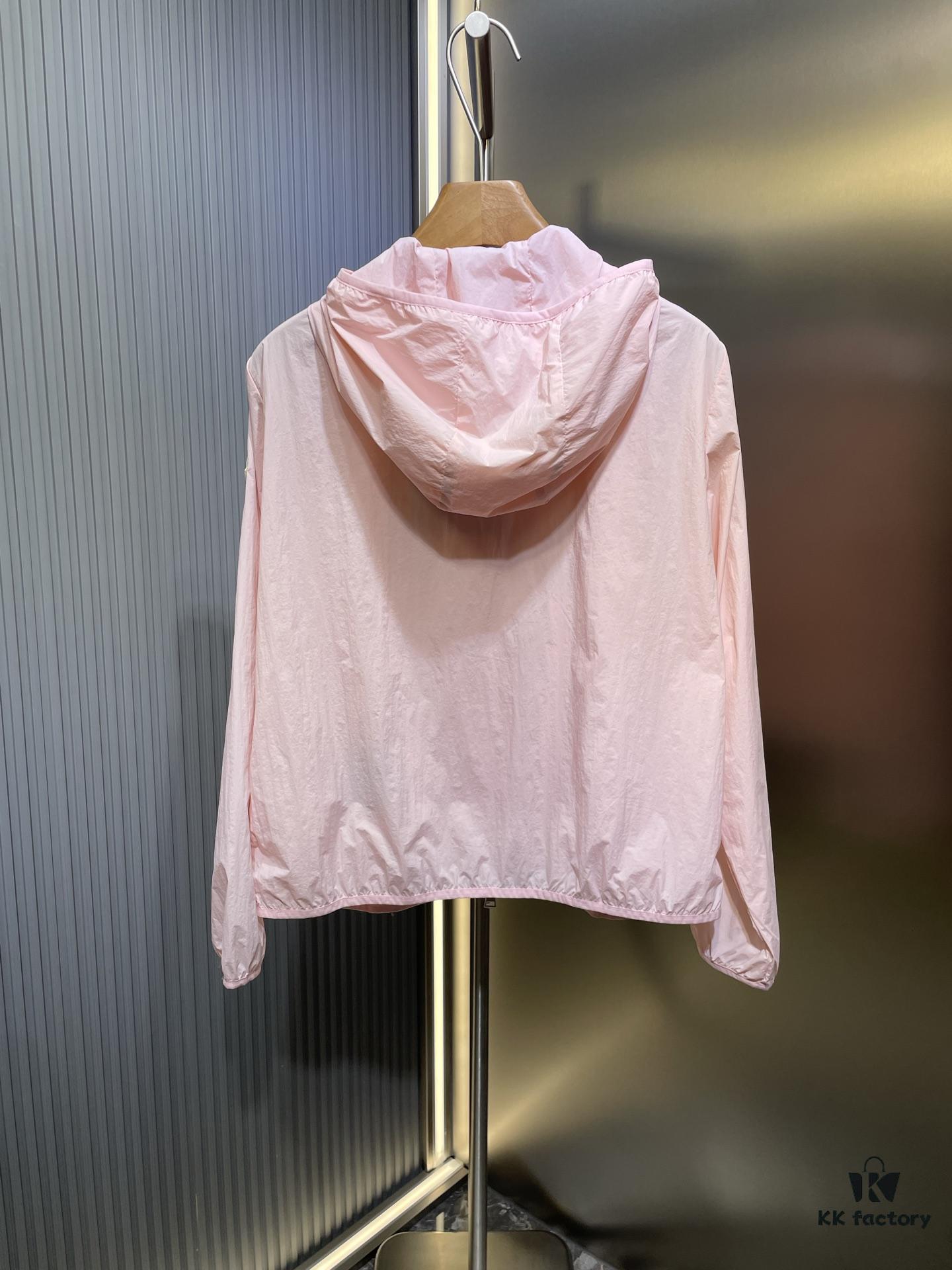 High-Quality Bestseller MO*CLER 24 Spring/Summer New Arrival Sun Protection Windbreaker – Official Website Synchronized, Imported Memory Silk Fabric, Lightweight and Breathable