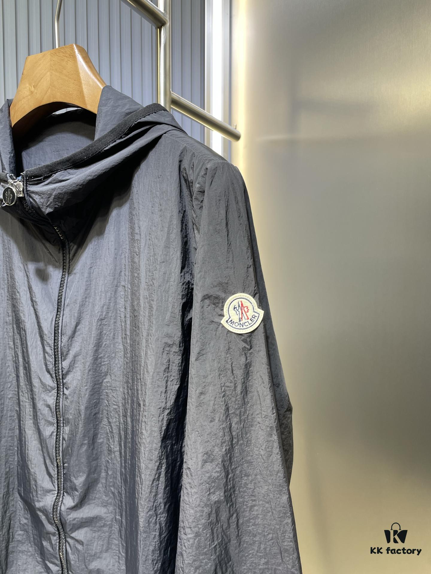 High-Quality Bestseller MO*CLER 2024 Spring/Summer New Arrival Sun Protection Windbreaker – Imported Memory Silk Fabric, Lightweight and Breathable