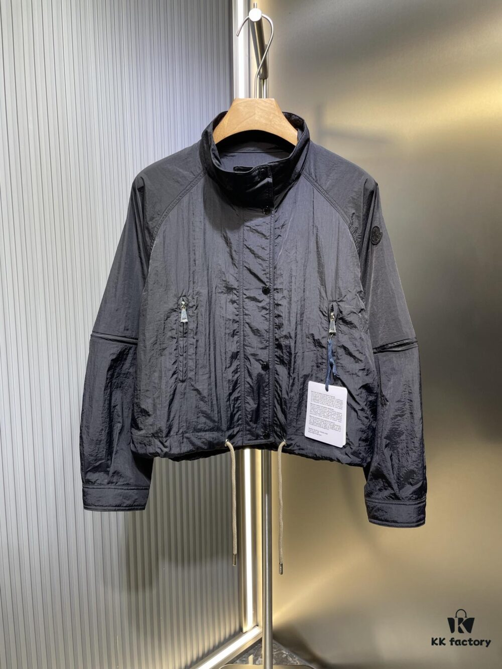 MO*CLER 2024 Spring/Summer New Arrival Detachable Sleeve Sun-Protective Windbreaker! Lightweight and Breathable Imported Memory Silk Fabric