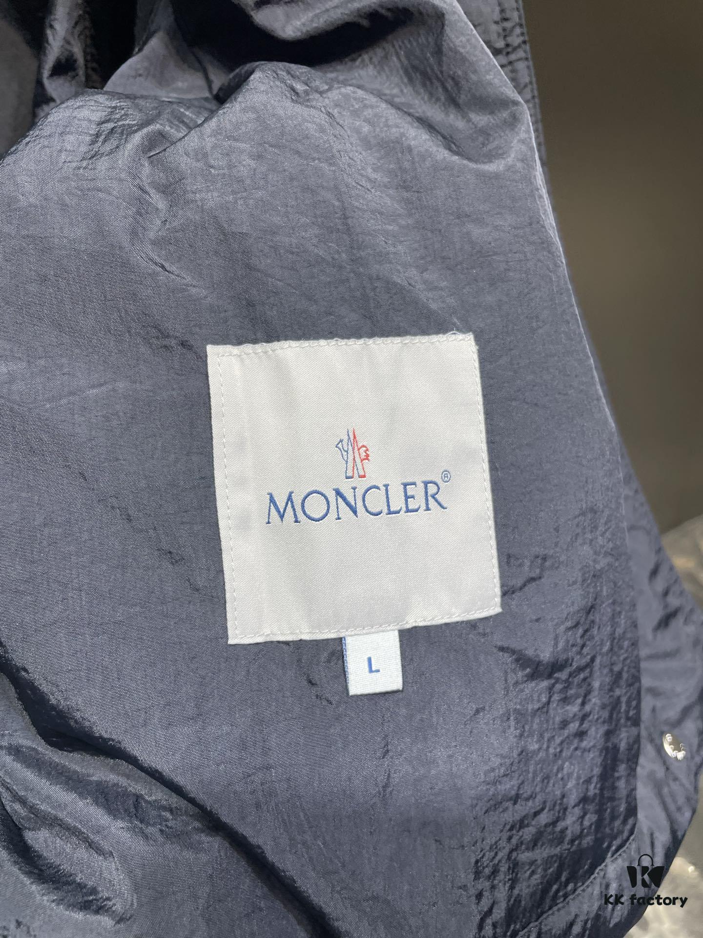 MO*CLER 2024 Spring/Summer New Arrival Detachable Sleeve Sun-Protective Windbreaker! Lightweight and Breathable Imported Memory Silk Fabric