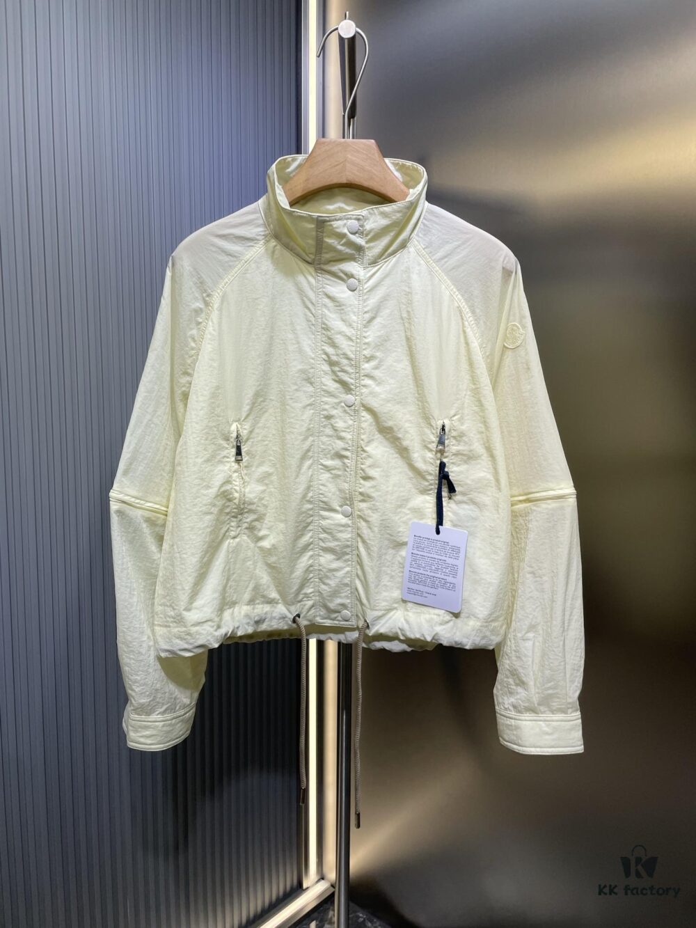 MO*CLER 2024 Spring/Summer New Arrival Detachable Sleeve Sun Protection Windbreaker! Imported Memory Silk Fabric, Lightweight and Breathable!