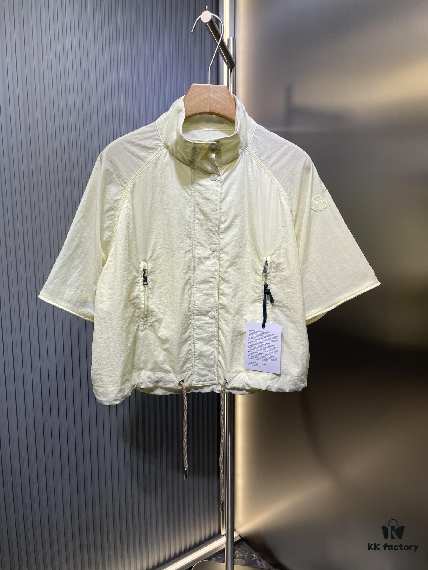 MO*CLER 2024 Spring/Summer New Arrival Detachable Sleeve Sun Protection Windbreaker! Imported Memory Silk Fabric, Lightweight and Breathable!