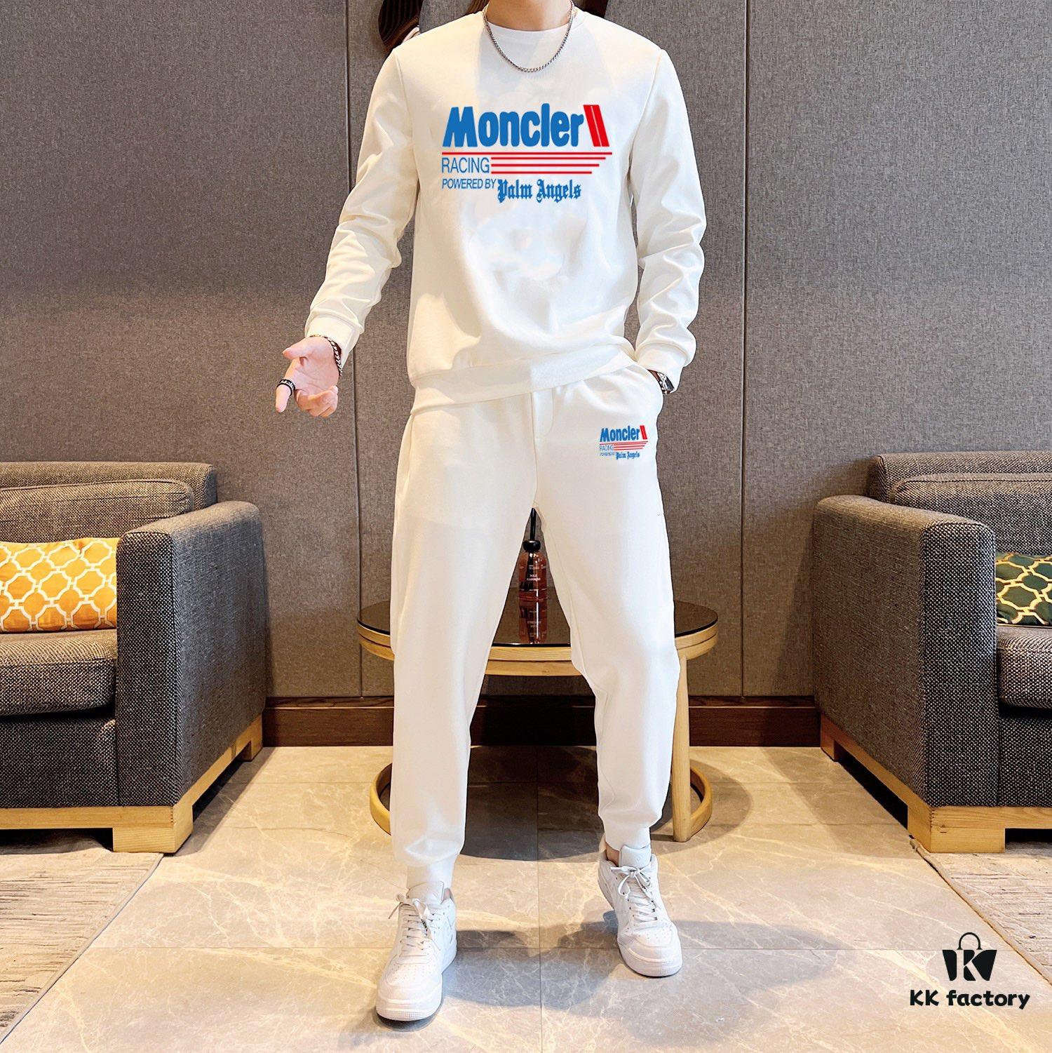 MONCLER Hoodie Set – Premium Natural Italian Cotton, Elegant and Comfortable Fit, Original Design by Top Fashion House