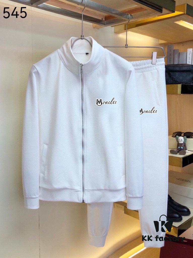 MONCLER Knit Cardigan Sweatshirt Set - 2025 New Arrival, Premium Roman Cotton, Natural Comfort and Elegant Design