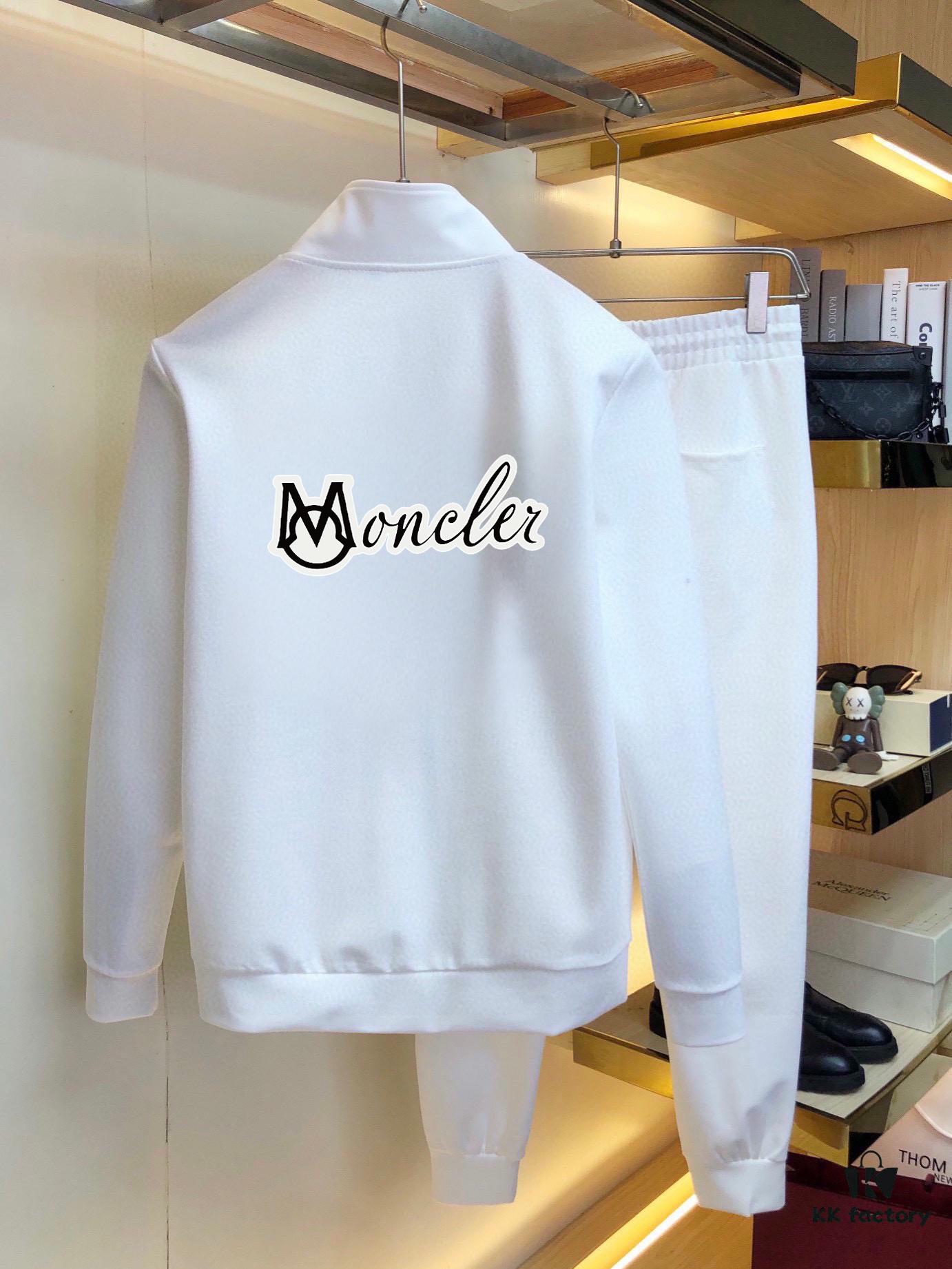 MONCLER Knit Cardigan Sweatshirt Set - 2025 New Arrival, Premium Roman Cotton, Natural Comfort and Elegant Design