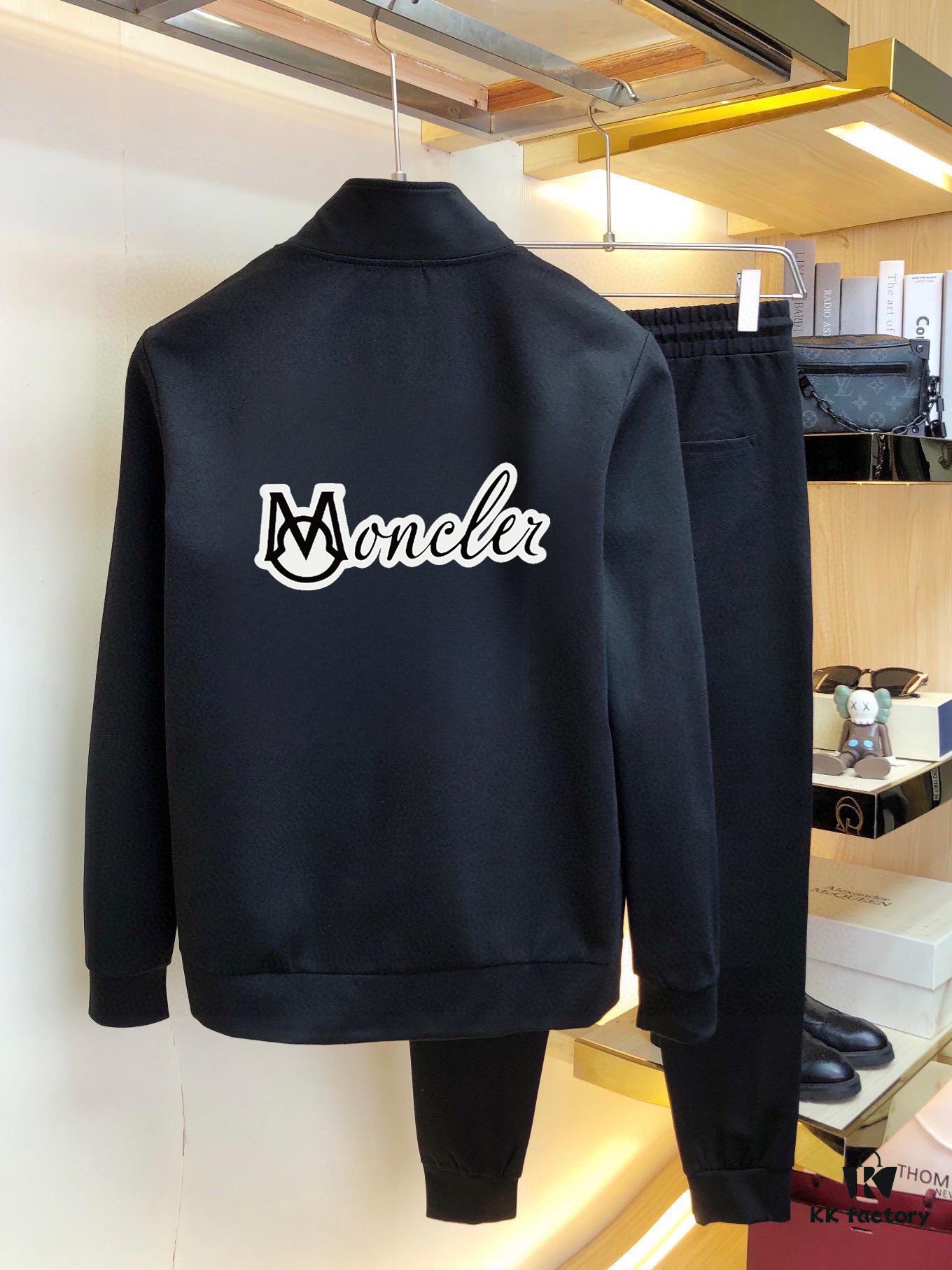 MONCLER Knit Cardigan Sweatshirt Set - 2025 New Arrival, Premium Roman Cotton, Natural Comfort and Elegant Design