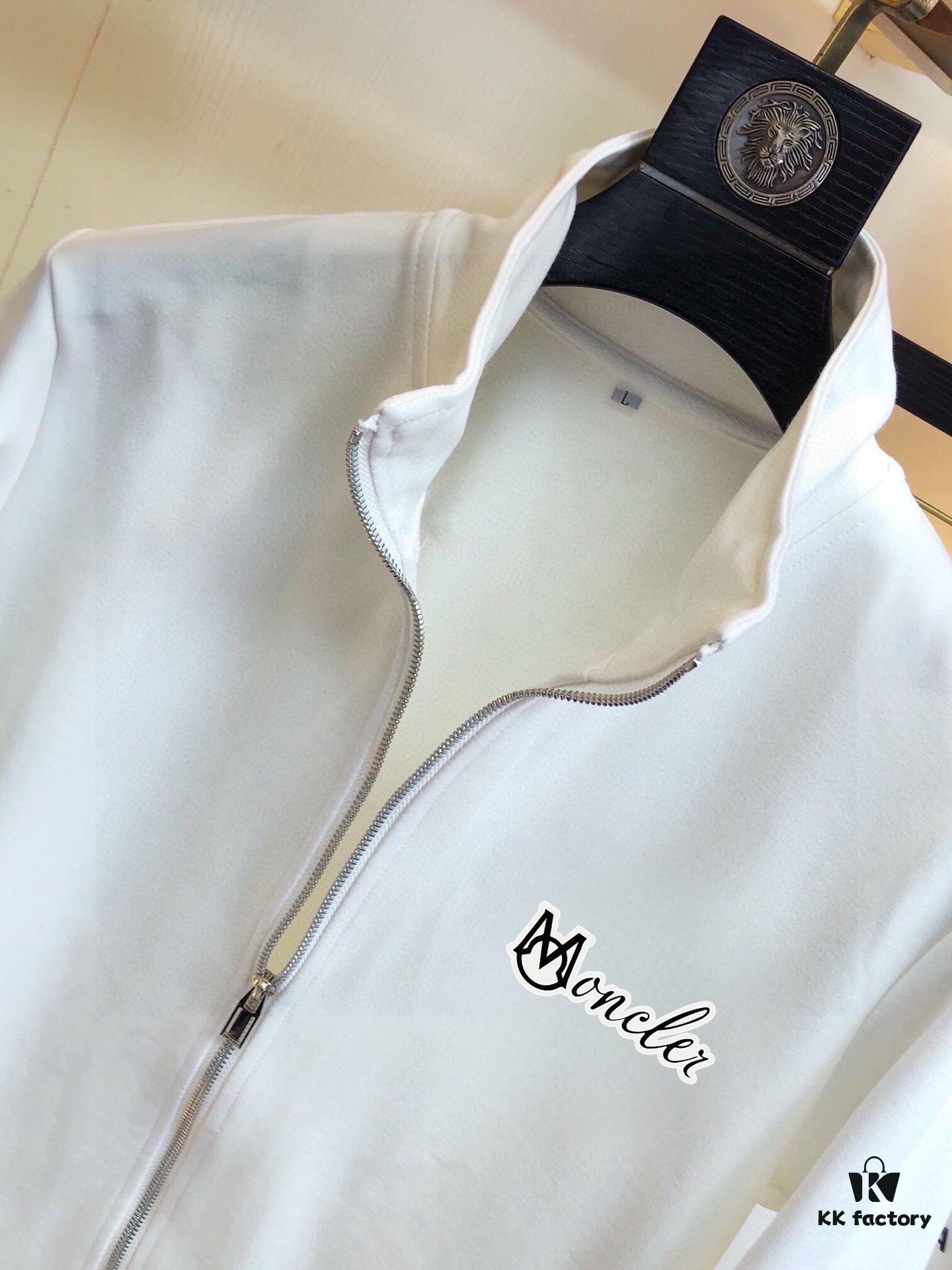 MONCLER Knit Cardigan Sweatshirt Set - 2025 New Arrival, Premium Roman Cotton, Natural Comfort and Elegant Design