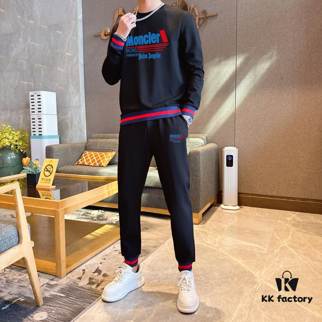 MONCLER Hoodie Set 2025 New Arrival Premium Cotton Men's and Women's Wear