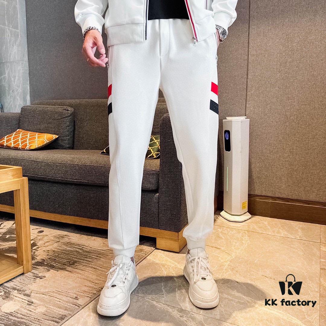 MONCLER Men's 2025 New Arrival Cardigan Hoodie Set, Premium Tencel Roman Cotton Blend, Natural Comfort and Elegant Design