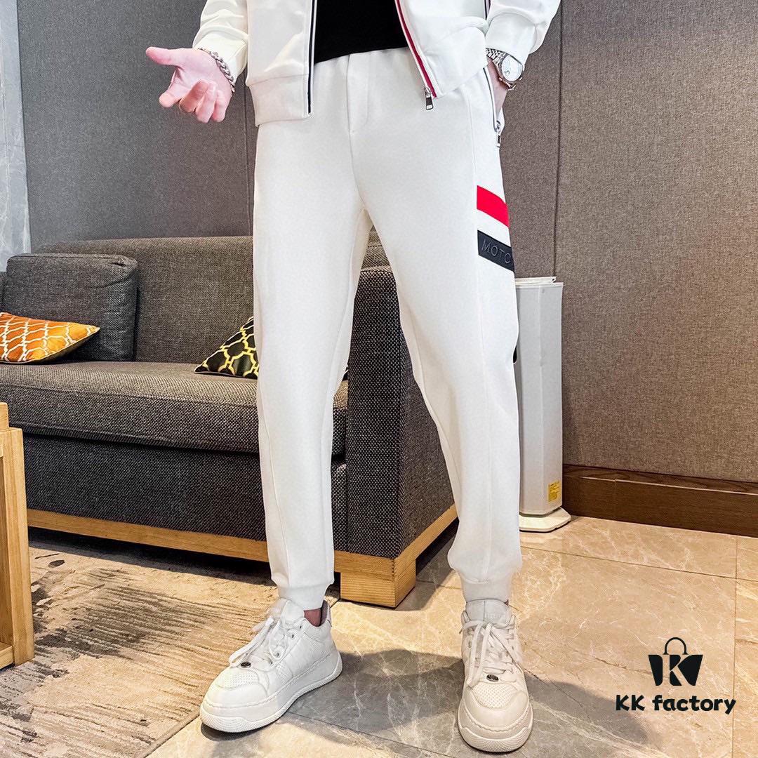 MONCLER Men's 2025 New Arrival Cardigan Hoodie Set, Premium Tencel Roman Cotton Blend, Natural Comfort and Elegant Design