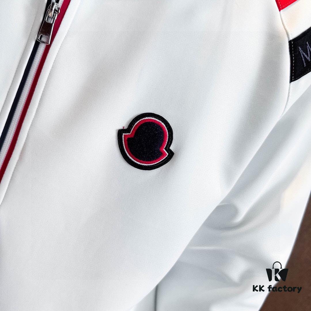 MONCLER Men's 2025 New Arrival Cardigan Hoodie Set, Premium Tencel Roman Cotton Blend, Natural Comfort and Elegant Design