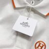 Hermes 25SS Classic H Embroidered Short-Sleeve Polo Shirt