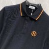 Hermes 25SS Classic H Embroidered Short-Sleeve Polo Shirt