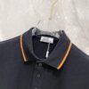 Hermes 25SS Classic H Embroidered Short-Sleeve Polo Shirt