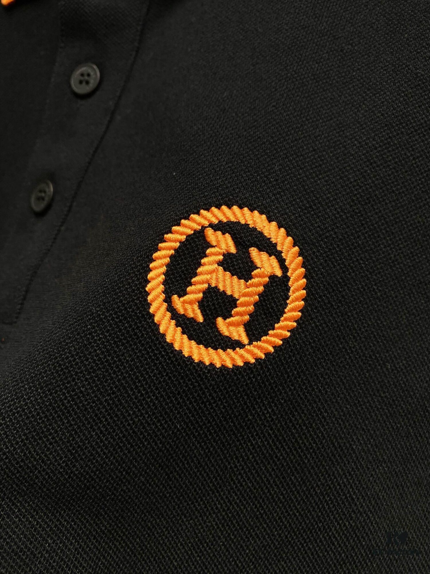 Hermes 25SS Classic H Embroidered Short-Sleeve Polo Shirt