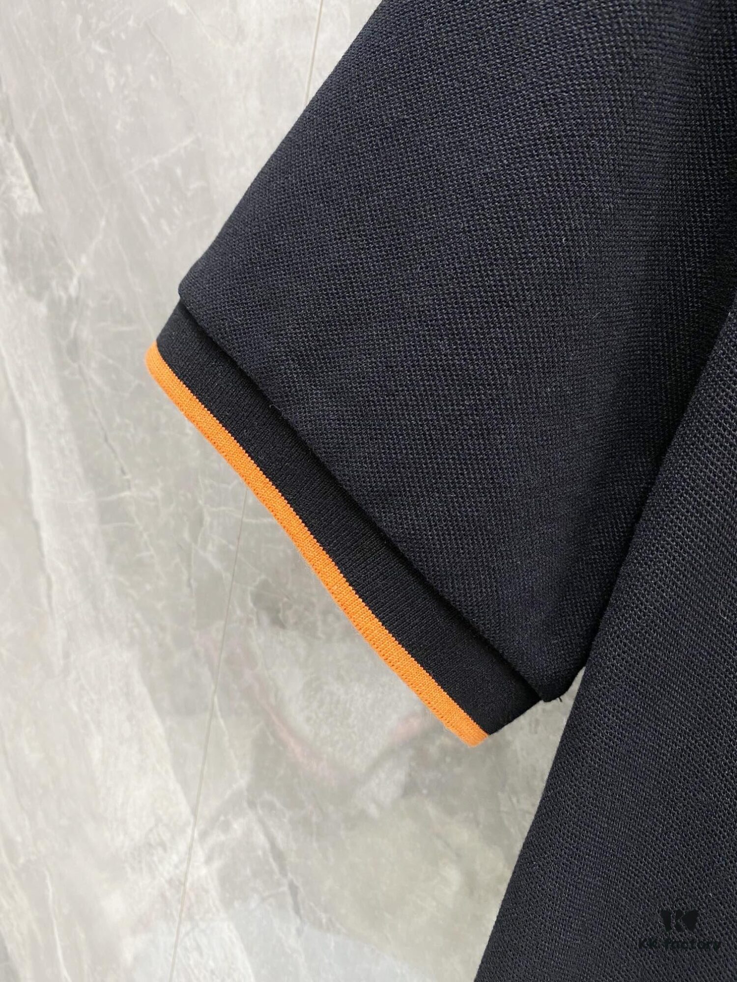 Hermes 25SS Classic H Embroidered Short-Sleeve Polo Shirt