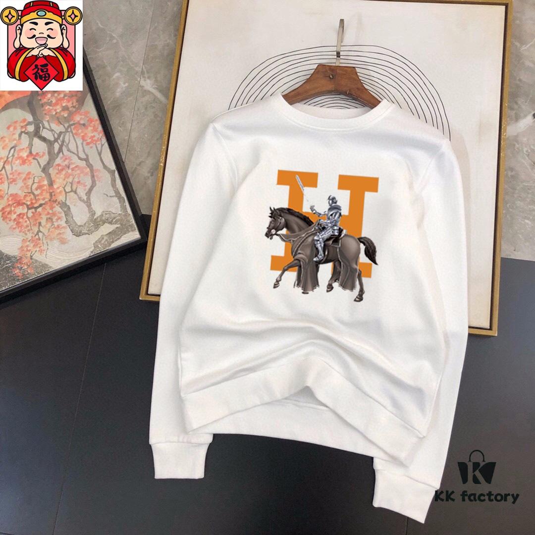 HERMES (Blessing for the Plus-Size) New 2025 Bestselling Hoodie Set – Official Website Original Version, Premium Natural Roman Cotton, Elegant and Comfortable, Full-Zip Design with Authentic Hardware