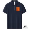 Hermes Summer New Arrival Polo Shirt with Turn-down Collar, Short Sleeve Unisex T-shirt, Premium Custom Fabric from Boutique, Highly Breathable and Comfortable, Material: 71.6% Cotton, 25.3% Polyester, 3.1% Spandex