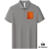 Hermes Summer New Arrival Polo Shirt with Turn-down Collar, Short Sleeve Unisex T-shirt, Premium Custom Fabric from Boutique, Highly Breathable and Comfortable, Material: 71.6% Cotton, 25.3% Polyester, 3.1% Spandex