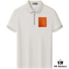 Hermes Summer New Arrival Polo Shirt with Turn-down Collar, Short Sleeve Unisex T-shirt, Premium Custom Fabric from Boutique, Highly Breathable and Comfortable, Material: 71.6% Cotton, 25.3% Polyester, 3.1% Spandex