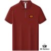 Hermes [Strong] Summer New Arrival T-Shirt Collar Short-Sleeve Polo Shirt, Counter Custom Fabric with High Breathability and Comfort, Material: 71.6% Cotton, 25.3% Polyester Fiber, 3.1% Spandex