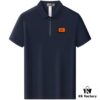 Hermes Summer New Arrival Polo Shirt with Turn-down Collar, Short Sleeve Unisex T-shirt, Premium Custom Fabric, Highly Breathable and Comfortable, Material: 71.6% Cotton, 25.3% Polyester, 3.1% Spandex