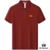 Hermes Summer New Arrival Polo Shirt with Turn-down Collar, Short Sleeve Unisex T-shirt, Premium Custom Fabric, Highly Breathable and Comfortable, Material: 71.6% Cotton, 25.3% Polyester, 3.1% Spandex