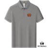 Hermes Summer New Arrival Polo Shirt with Turn-down Collar, Short Sleeve Unisex T-shirt, Premium Custom Fabric, Highly Breathable and Comfortable, Material: 71.6% Cotton, 25.3% Polyester, 3.1% Spandex