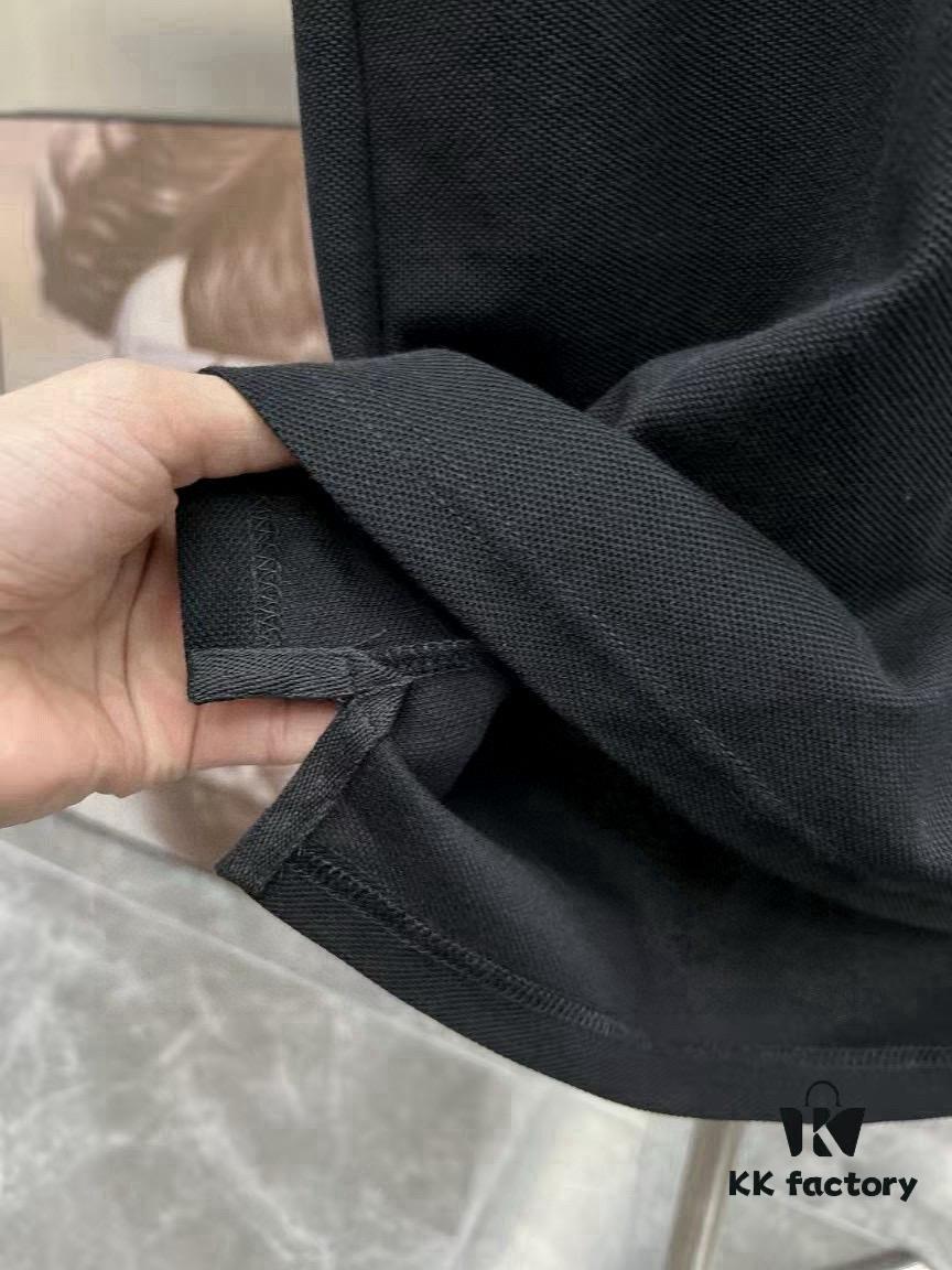 Hermes Summer New Arrival Polo Shirt with Turn-down Collar, Short Sleeve, Premium Custom Fabric, Breathable and Comfortable, Exquisite Design with Brand Identity, Soft and Smooth Texture, Casual Tailoring with Excellent Fit