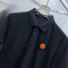 Hermes Summer New Arrival Polo Shirt with Turn-down Collar, Short Sleeve, Premium Custom Fabric, Breathable and Comfortable, Exquisite Design with Brand Identity, Soft and Smooth Texture, Casual Tailoring with Excellent Fit