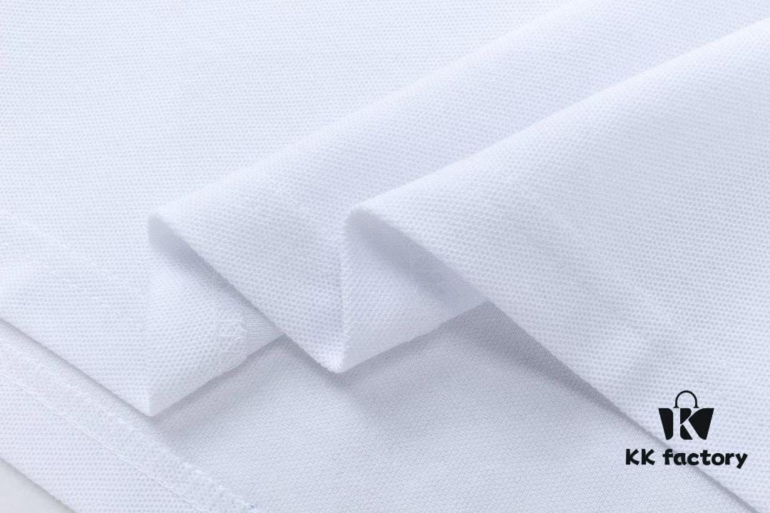 Hermes Summer New Arrival Polo Shirt with Collar, Short Sleeve, Premium Custom Fabric, Breathable and Comfortable, Exquisite Design with Brand Elements, Soft and Smooth Texture, Leisure Cut with Excellent Fit