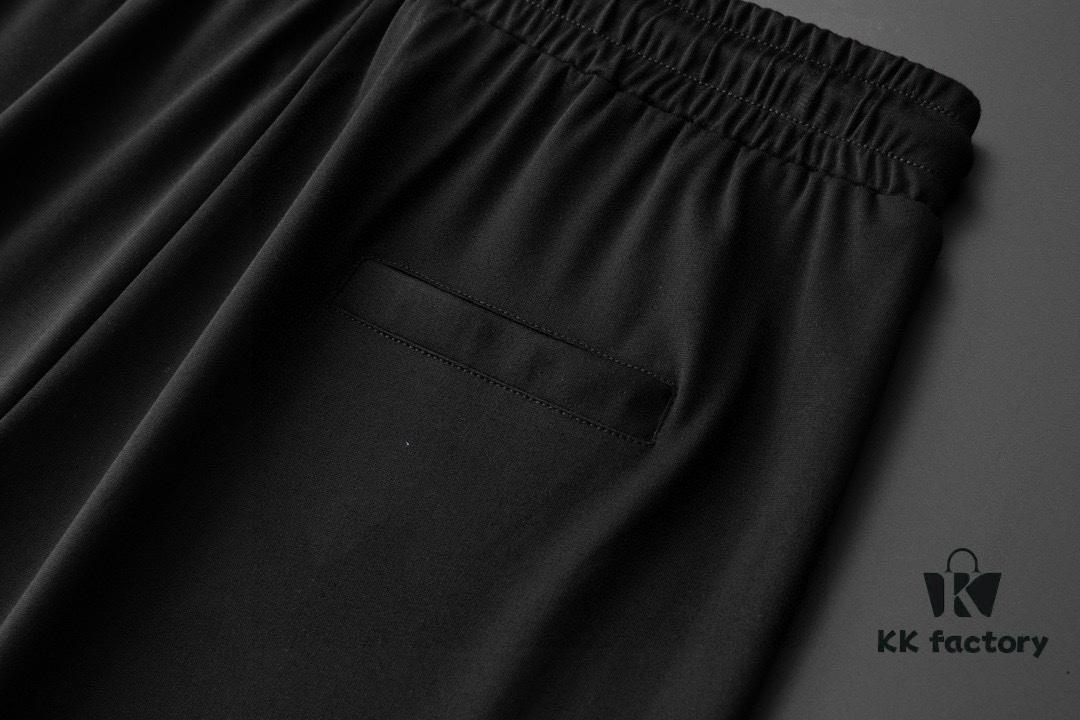 HERMES Men's Summer High-Quality Double-Mercerized Cotton Suit Set, Imported Premium Fabric, Fashion Trend Style, Simple and Elegant Design