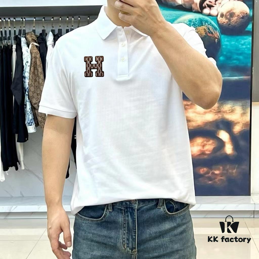 Hermès High-End Exclusive Piqué Polo Shirt (Triple Labels Complete)