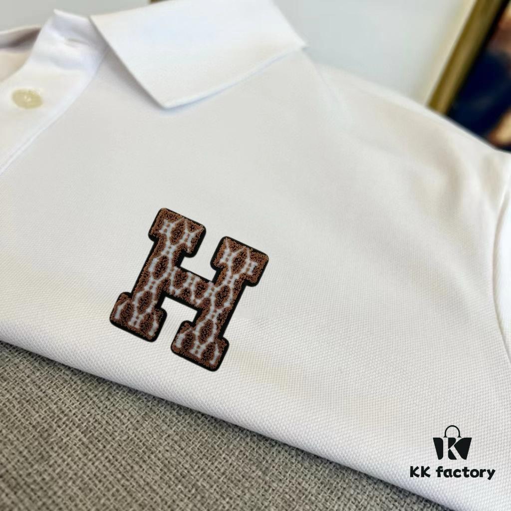 Hermès High-End Exclusive Piqué Polo Shirt (Triple Labels Complete)