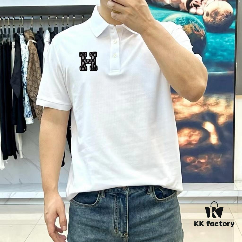 Hermès High-End Exclusive Piqué Polo Shirt (Triple Labels Complete)