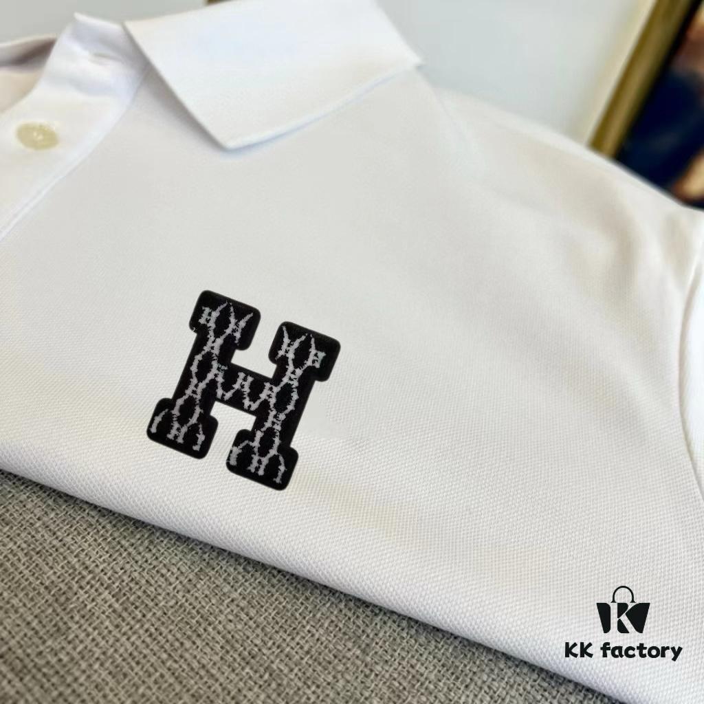 Hermès High-End Exclusive Piqué Polo Shirt (Triple Labels Complete)