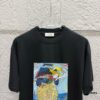 Hermès 2025 Spring/Summer New Arrival Sky Sea Freedom Boat Print Custom Double Gauze Plain Cotton Short Sleeve T-Shirt Unisex